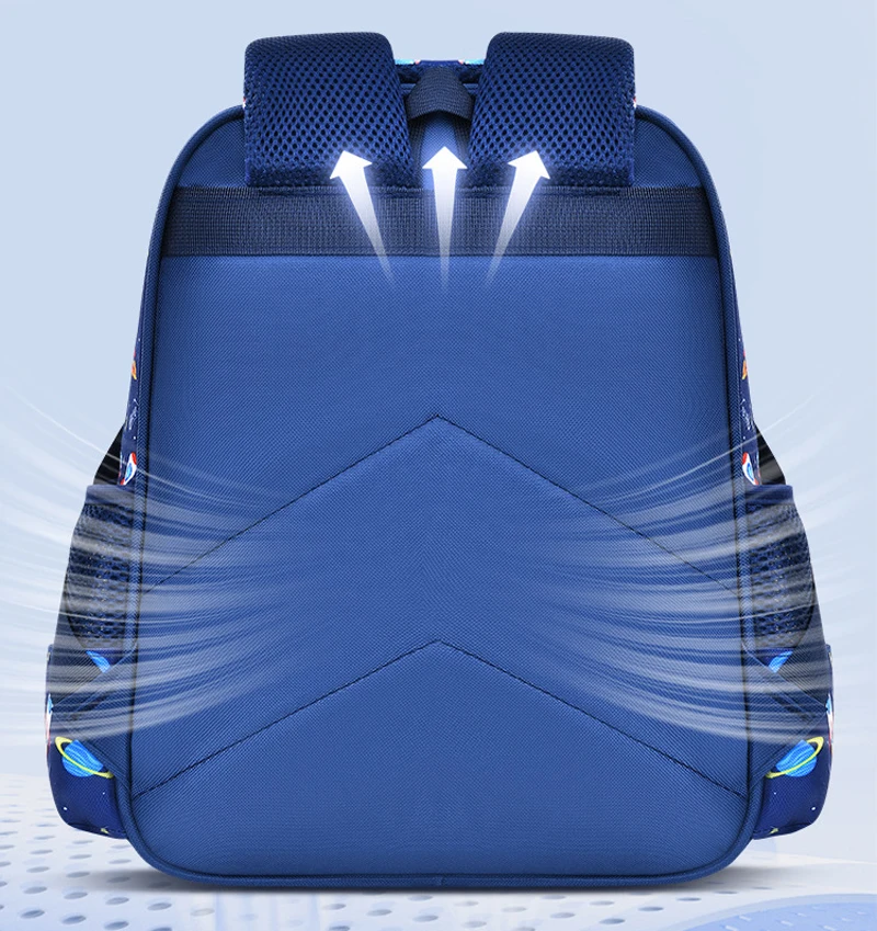 Children's Shoulder Bag Kid Backpack Cartoon 3D Stereoscopic Astronaut Little Boy Dream Schoolbag Waterproof Elementary School