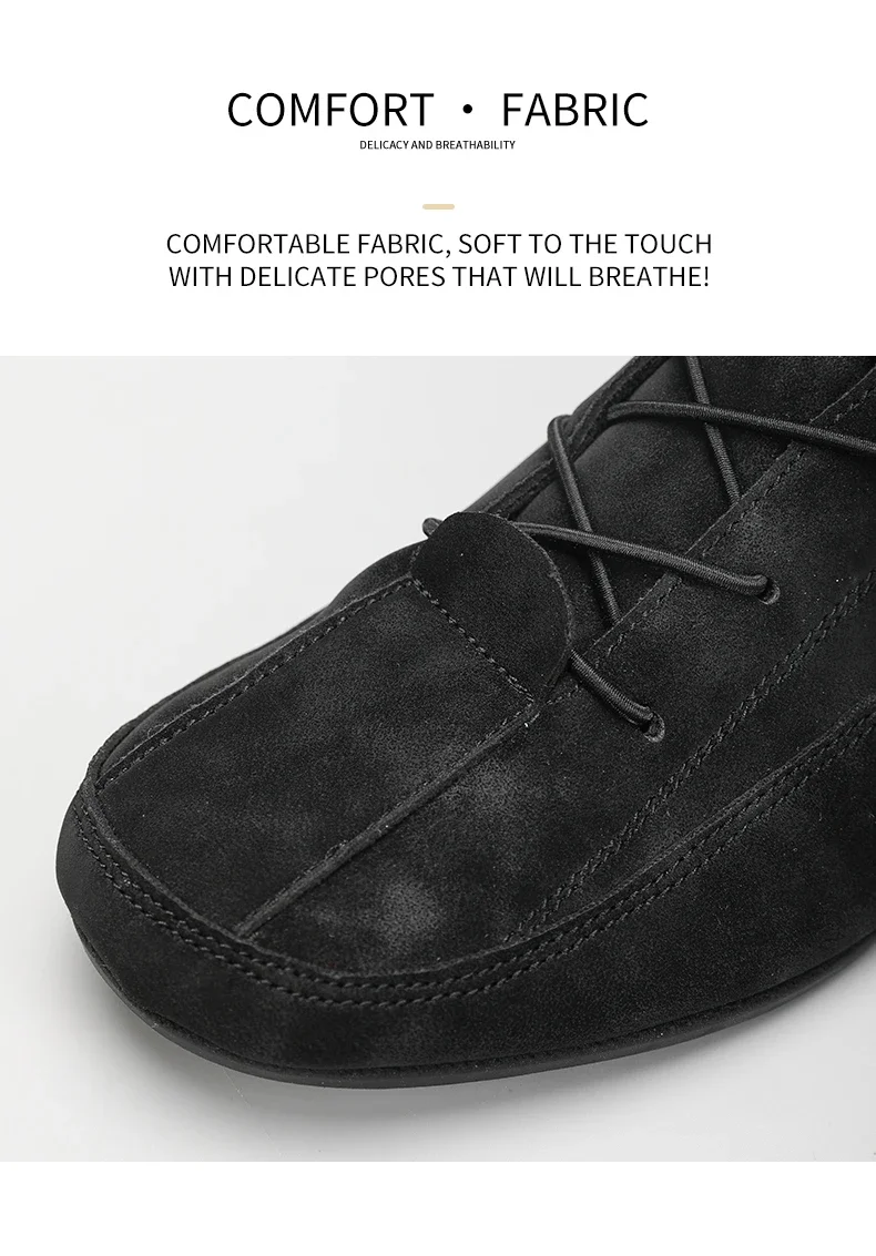 YRZL Men's High Top Casual Artificial Leather Shoes Lightweight Anti-Slip Soft Soles Comfortable Walking Fashion Shoes for Men
