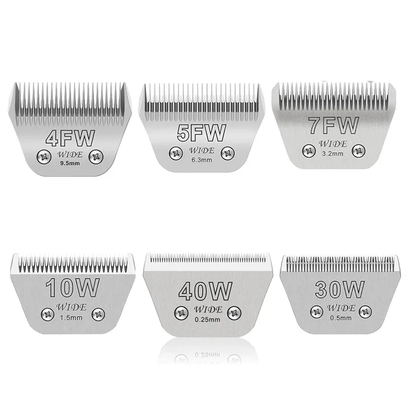 Detachable Animal wide Blade Compatible With Most Andis/Oster A5,A6/Wahl KM clippers ,Grooming For Pet,Dog,Sheep,Horses,Pigs