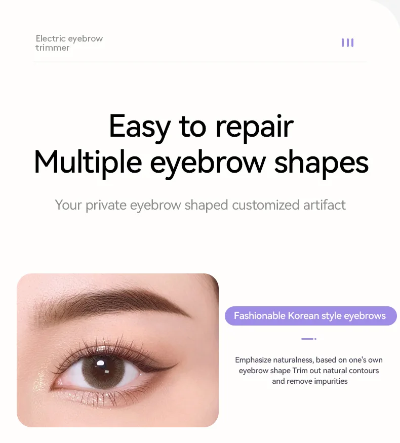 NEW Mijia Electric Ear Nose Hair Trimmer Rechargeable Type-C Fast Charging Portable Eyebrow Trimming Hair Trimmer For Nose