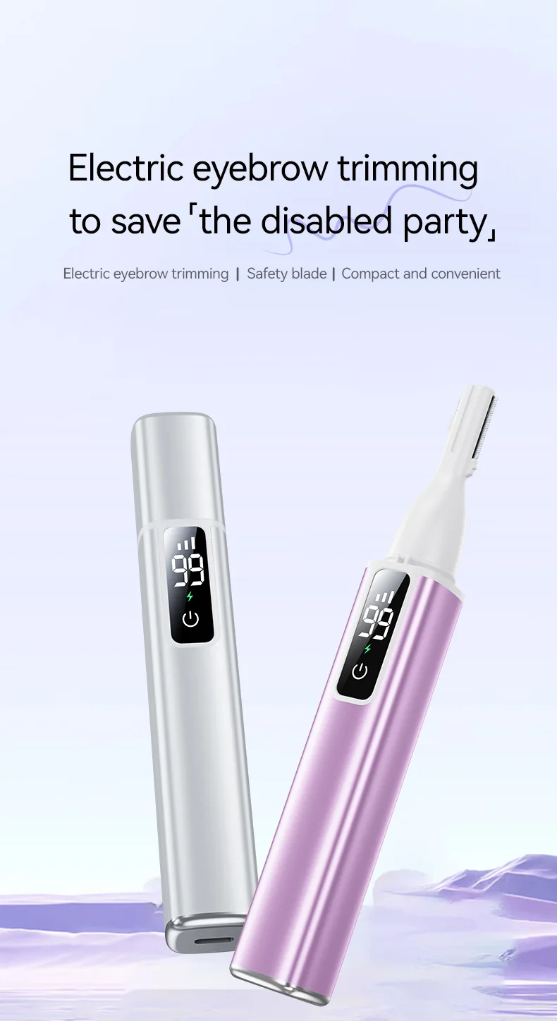 NEW Mijia Electric Ear Nose Hair Trimmer Rechargeable Type-C Fast Charging Portable Eyebrow Trimming Hair Trimmer For Nose
