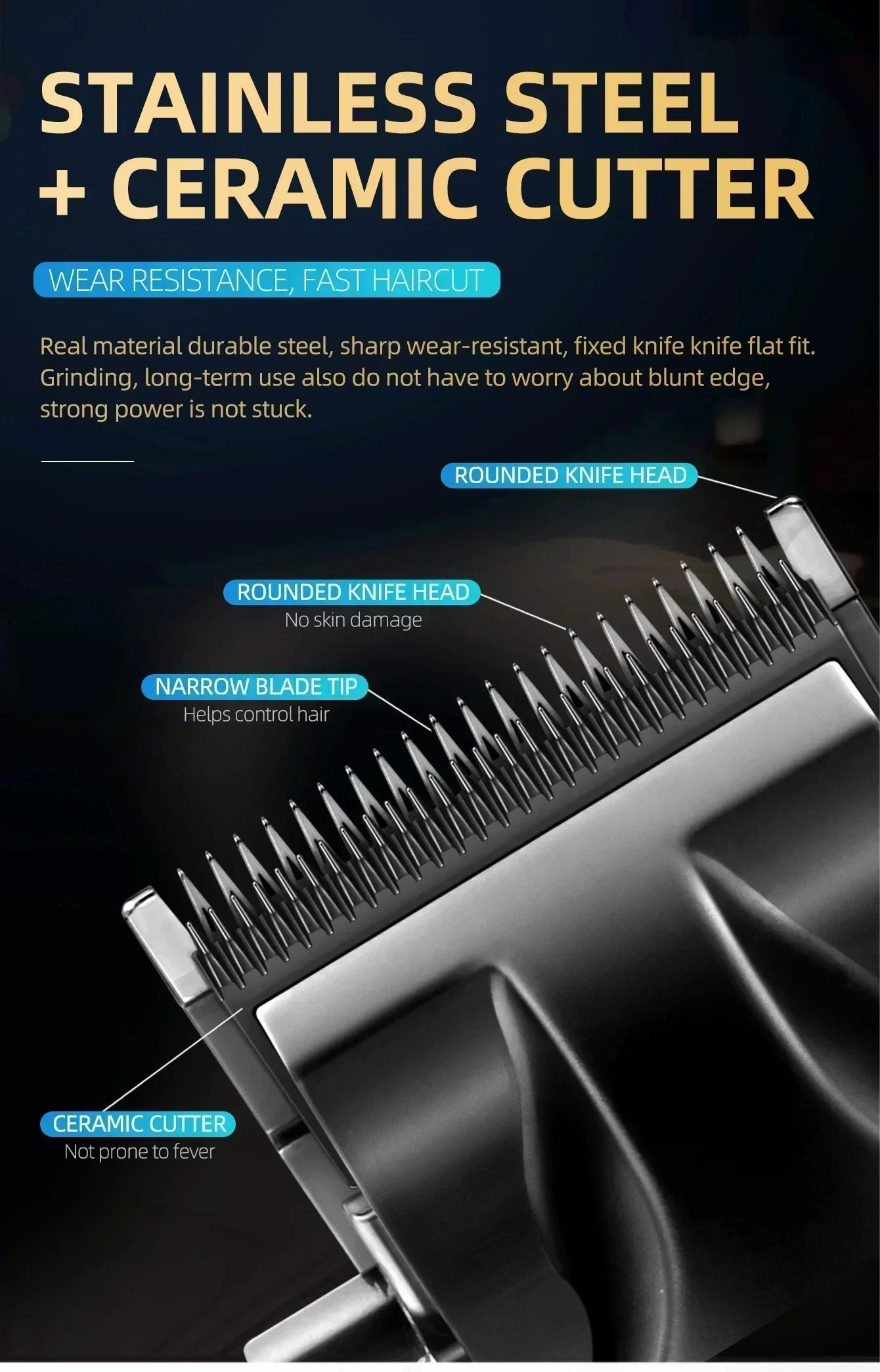 Kemei KM-2296 KM-2299 KM-T95 Professional Hair Clipper Kit or Blade Shaver Male Hair Cutting Machine Men’s Trimmer Machine