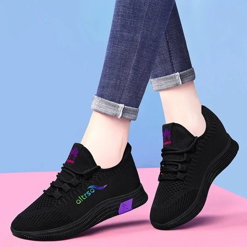 Basket Femme 2025 Spring New Arrival Women's Vulcanize Shoes for Outdoor Gym Sport Shoes Female Walking Shoes Tenis Feminino