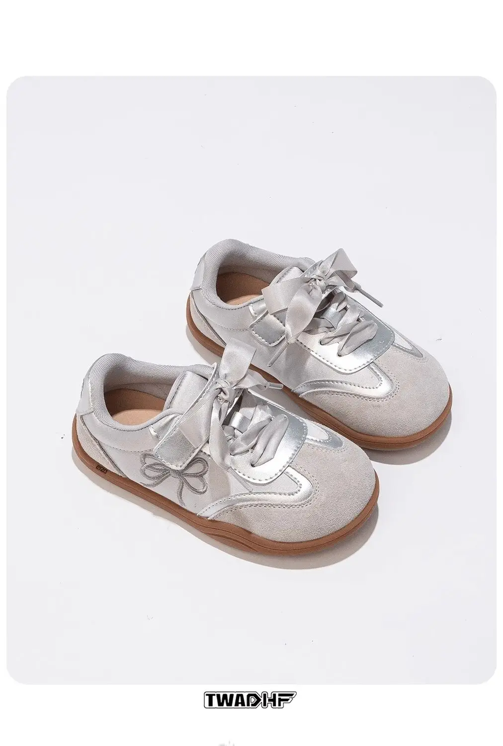 2025 Children's Board Shoes Four Seasons Models Gold Casual Boys Girls Training Shoes Soft Kid Baby Sneakers
