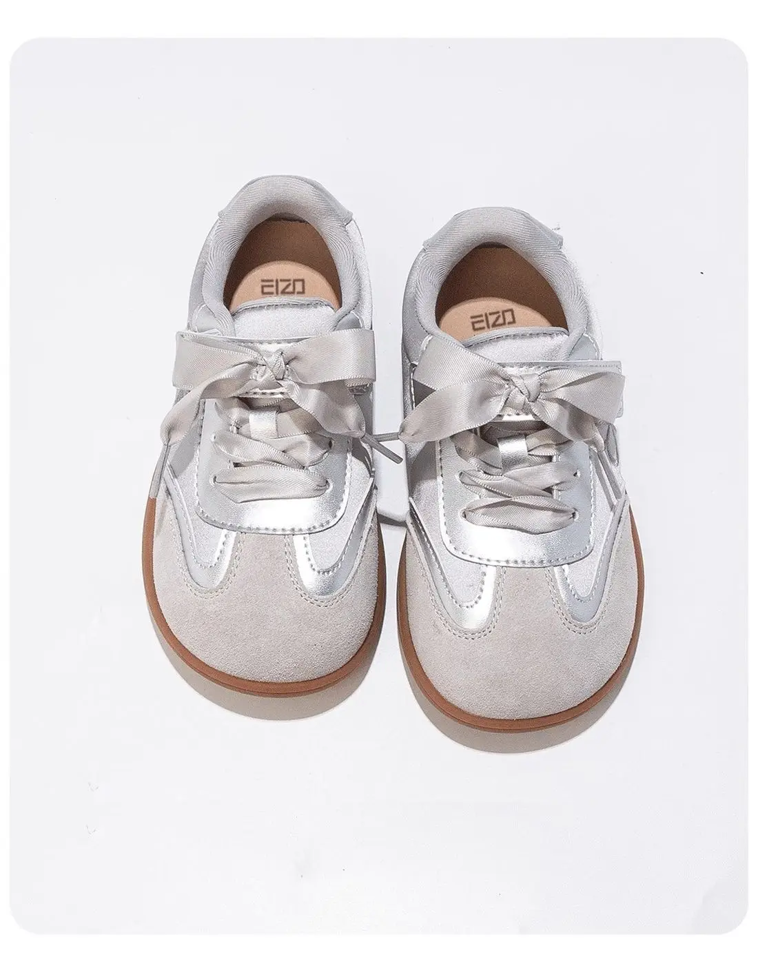 2025 Children's Board Shoes Four Seasons Models Gold Casual Boys Girls Training Shoes Soft Kid Baby Sneakers