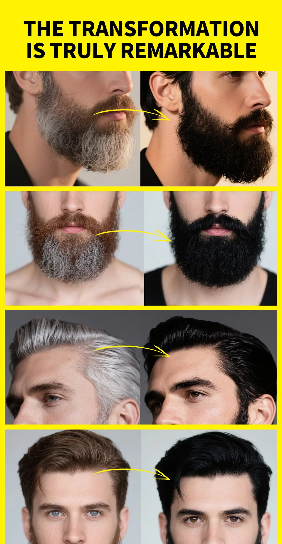 Pure Natural Herbal Hair Dye Shampoo 5 Minutes Change Hair Color Non-irritating Repair Gray White Hair Dye Coloring Care for Men