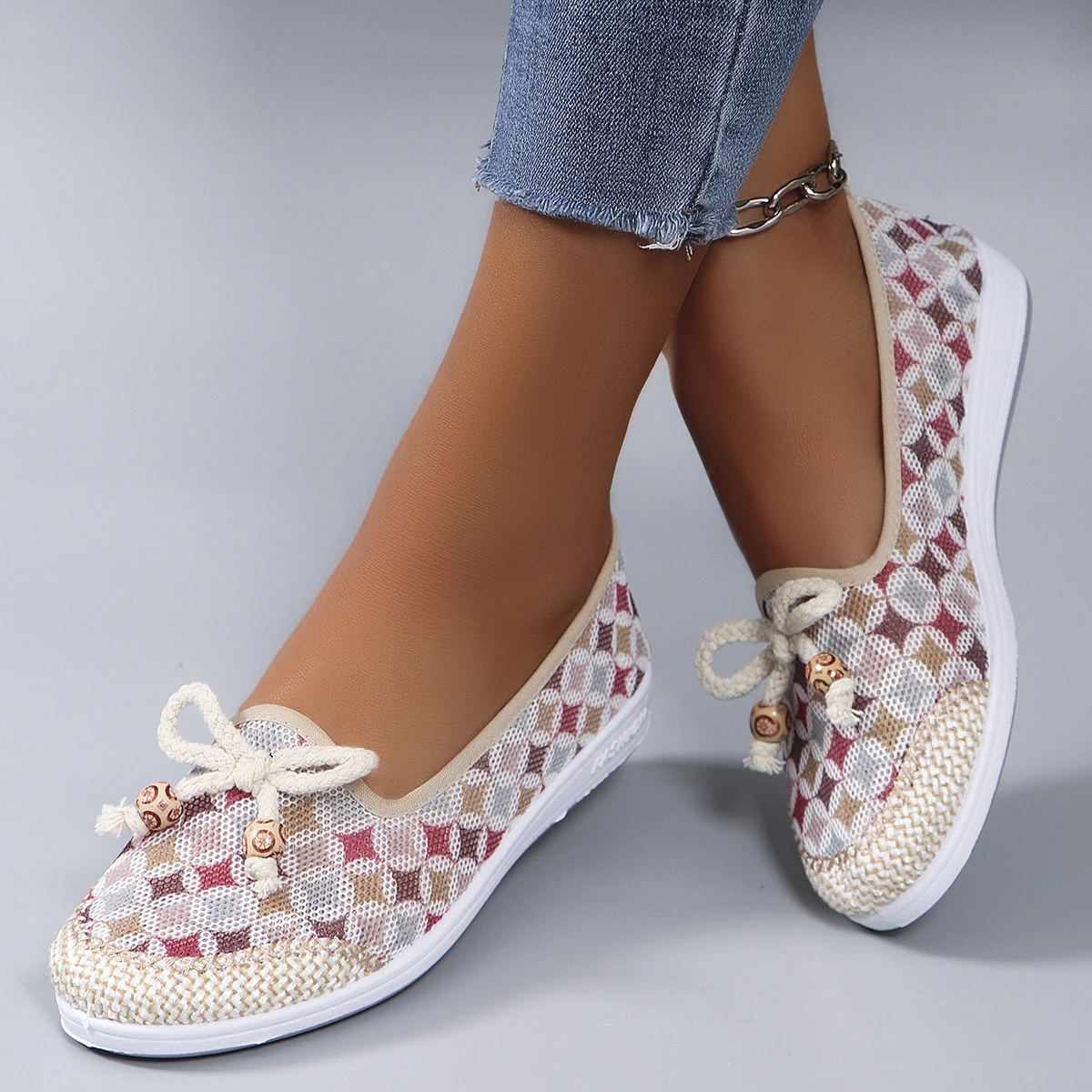 Women's summer breathable mesh flat shoes women's shoes casual sneakers shoes, clearance free shipping