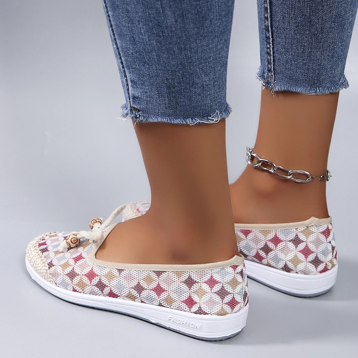 Women's summer breathable mesh flat shoes women's shoes casual sneakers shoes, clearance free shipping