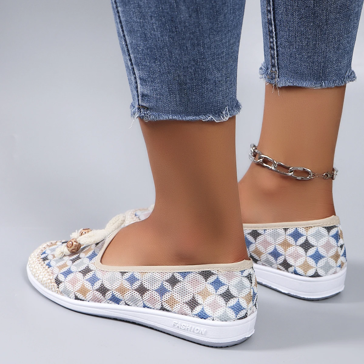 Women's summer breathable mesh flat shoes women's shoes casual sneakers shoes, clearance free shipping