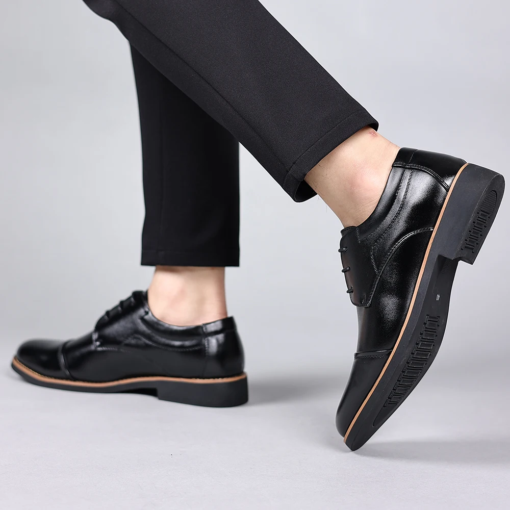 Men's Business Casual Fashion Work Shoes Individuality in Every Step Stylish and Practical