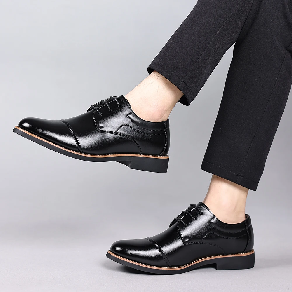 Men's Business Casual Fashion Work Shoes Individuality in Every Step Stylish and Practical
