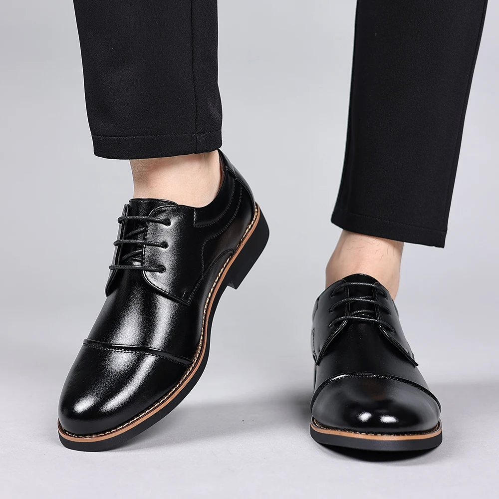 Men's Business Casual Fashion Work Shoes Individuality in Every Step Stylish and Practical