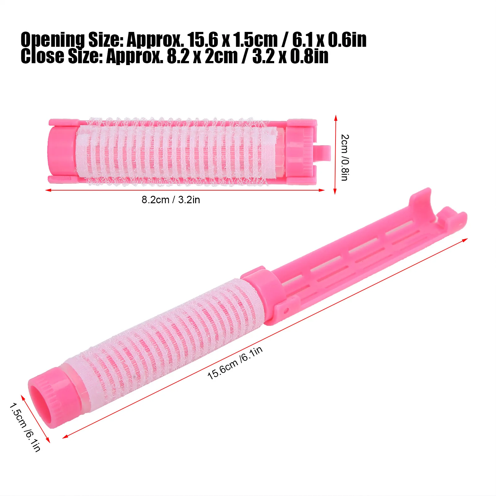 20pcs Hair Perm Rods Perming Rod Hair Roller Curler Hairdressing Tool Kit Perm Rods Tool Hair Styling Tool