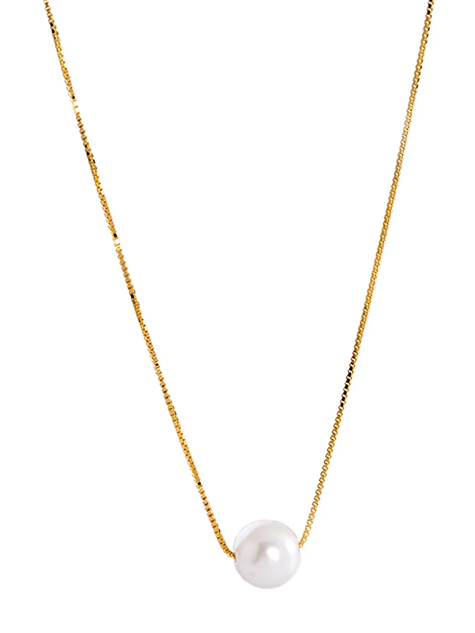 925 Sterling Silver Luxury Fashion White 6MM 8MM 10MM Mother of Pearl Pendant Necklace for Women Wedding Jewelry Accessories