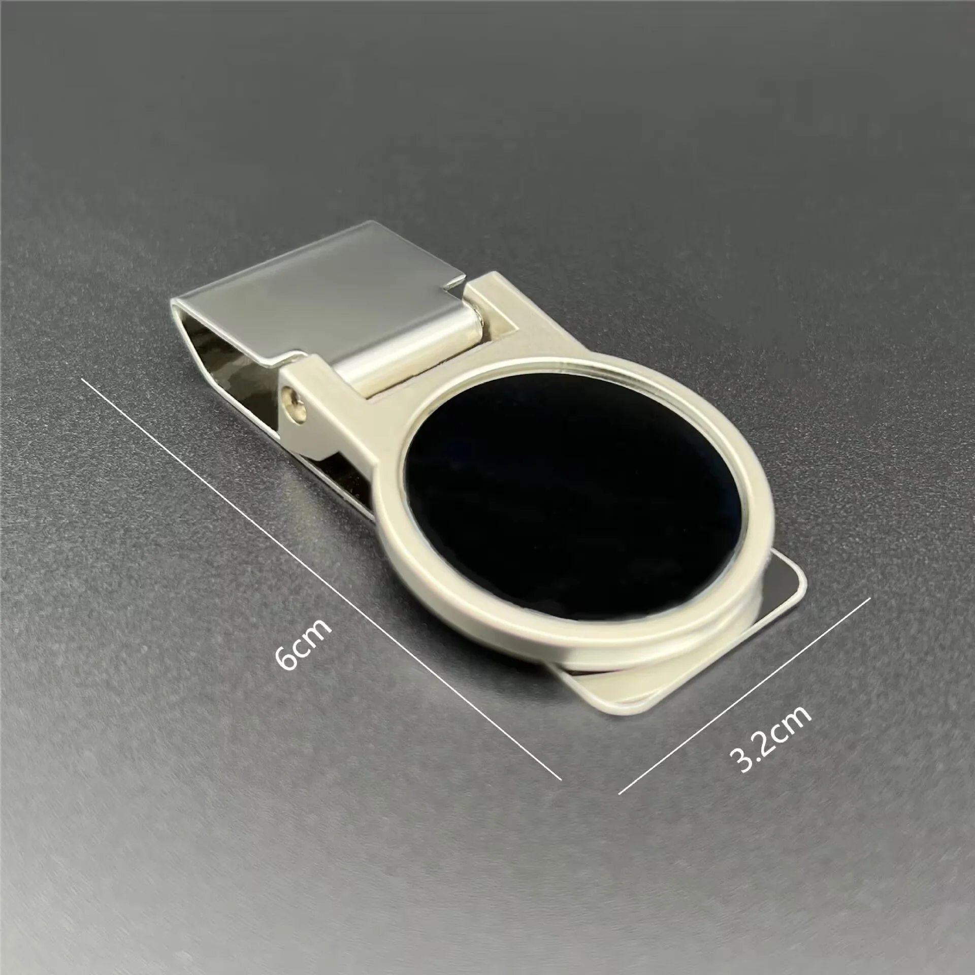6 styles Custom Lettering Quality Money Clip Wallet For Men Stainless Steel Metal Money Clip Simple Dollar Cash Clamp Holder