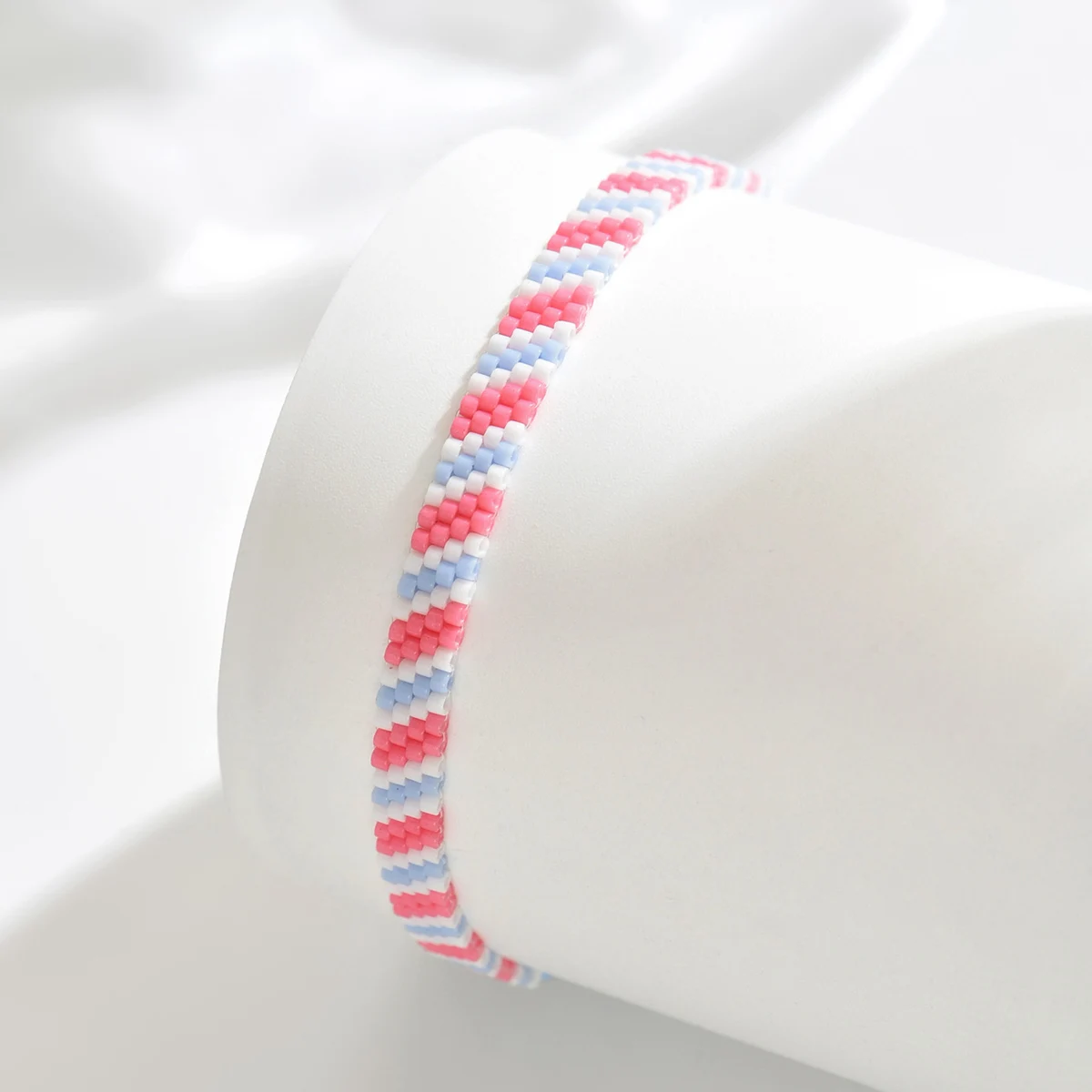 ZHONGVI Hand woven Miyuki Beaded bracelet set with popular design for Women Crystal Armband Fashion Accessories