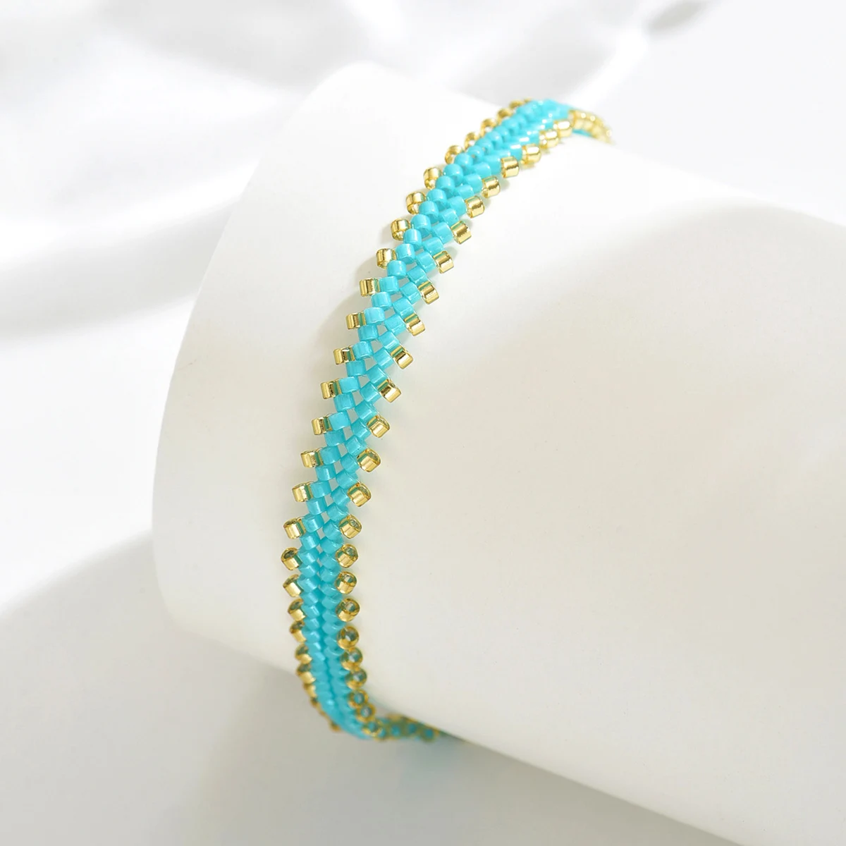 ZHONGVI Bohemian Stainless Steel Chain Bracelet Handmade Braided String Minimalist Bangles Suitable for daily wear Jewelry Gift
