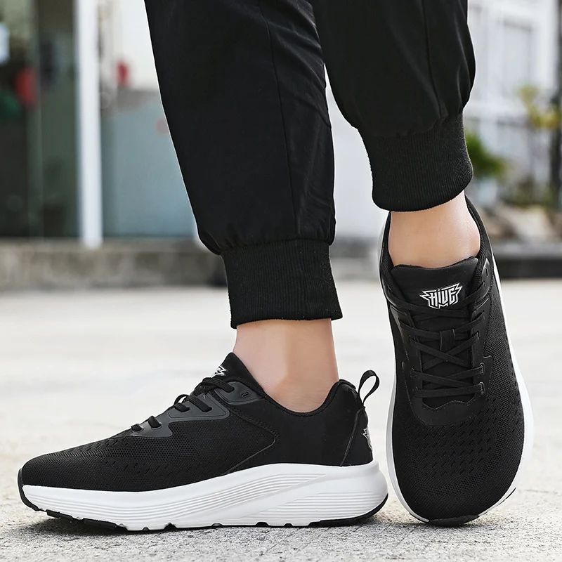 YRZL Mens Shoes 2025 Summer Lightweight Sports Shoes Men Women Anti Slip Walking Comfortable Sneakers for Outdoor Jogging