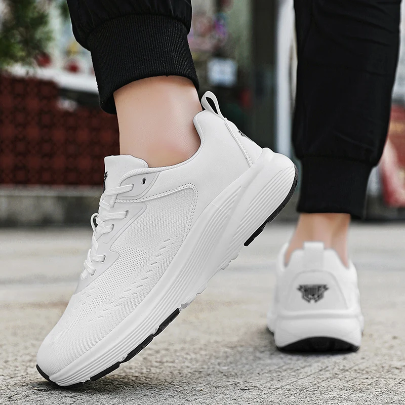 YRZL Mens Shoes 2025 Summer Lightweight Sports Shoes Men Women Anti Slip Walking Comfortable Sneakers for Outdoor Jogging