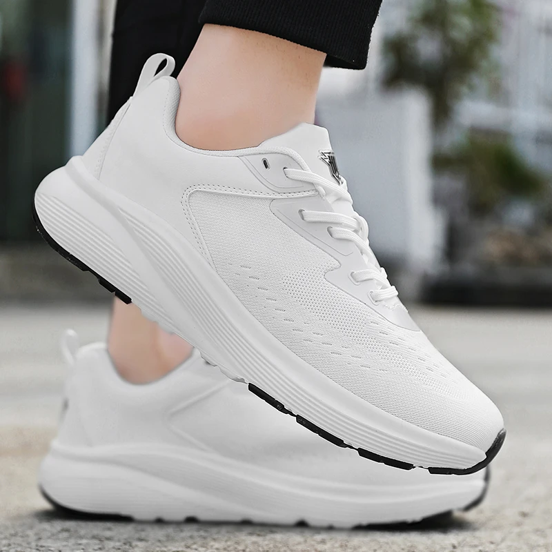 YRZL Mens Shoes 2025 Summer Lightweight Sports Shoes Men Women Anti Slip Walking Comfortable Sneakers for Outdoor Jogging