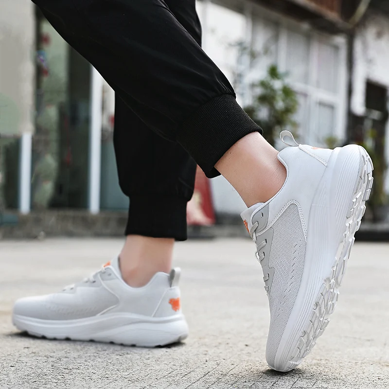 YRZL Mens Shoes 2025 Summer Lightweight Sports Shoes Men Women Anti Slip Walking Comfortable Sneakers for Outdoor Jogging