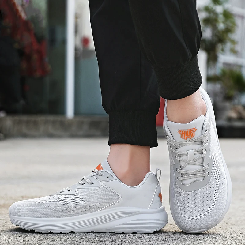 YRZL Mens Shoes 2025 Summer Lightweight Sports Shoes Men Women Anti Slip Walking Comfortable Sneakers for Outdoor Jogging