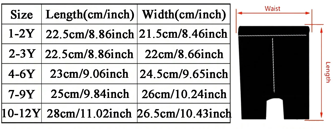 4 Pairs of Girls Cute Safety Short Pants,Kids Fashion Soft Elastic Waist Solid Color Leggings Set for 1-12 Years Babies and Kids