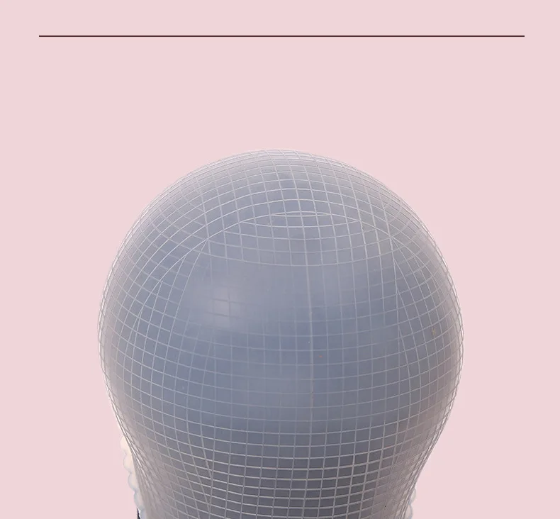 Silicone Highlighting Cap Beauty Salon Hair Caps Bonets Reuse Hairdressing Professional Hair Dyes Hair Wrap Equipment Stylist
