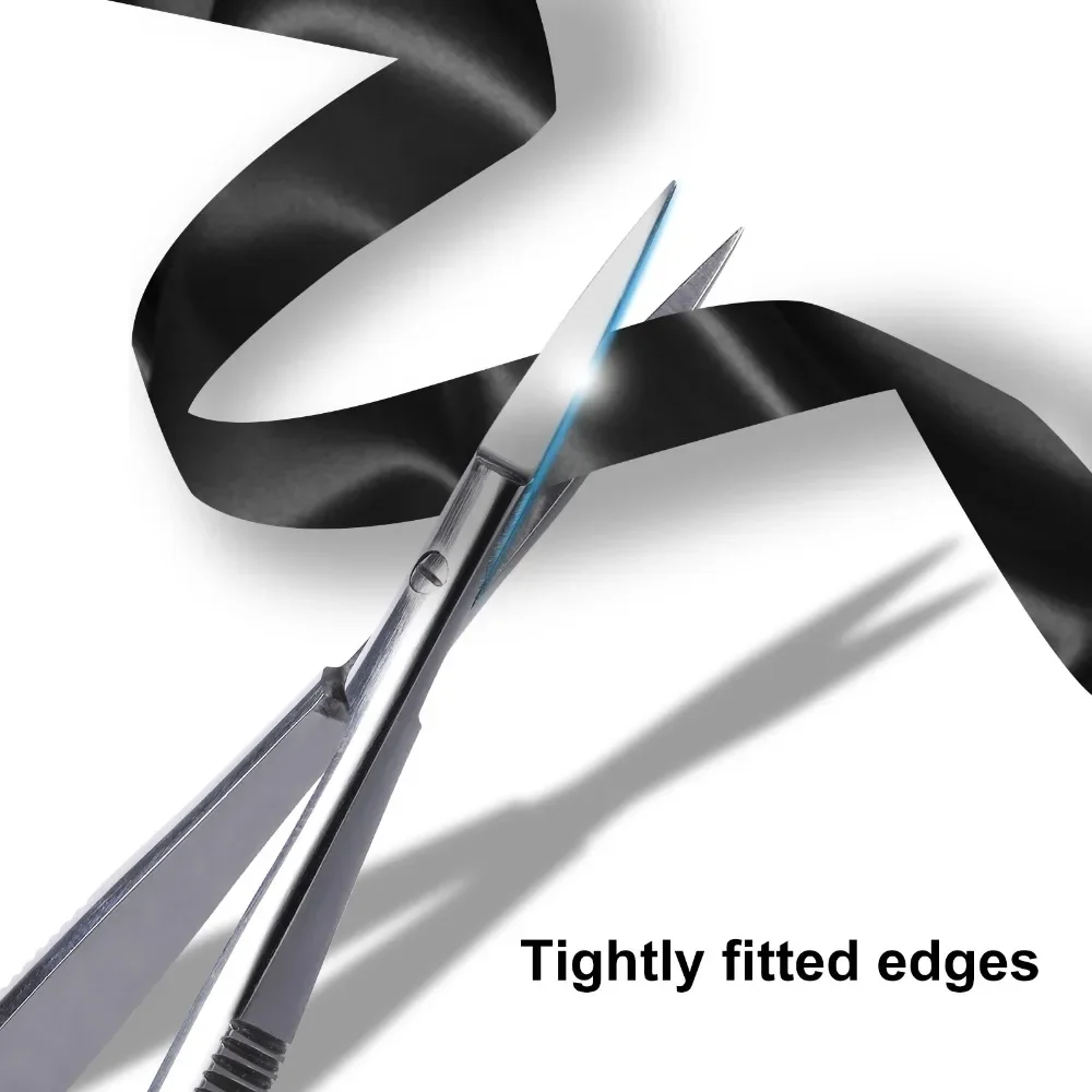 Stainless Steel Cuticle Nipper Pliers Dead Skin Remover Squeeze Straight Manicure Scissors Eyebrow Scissors Beauty Tools
