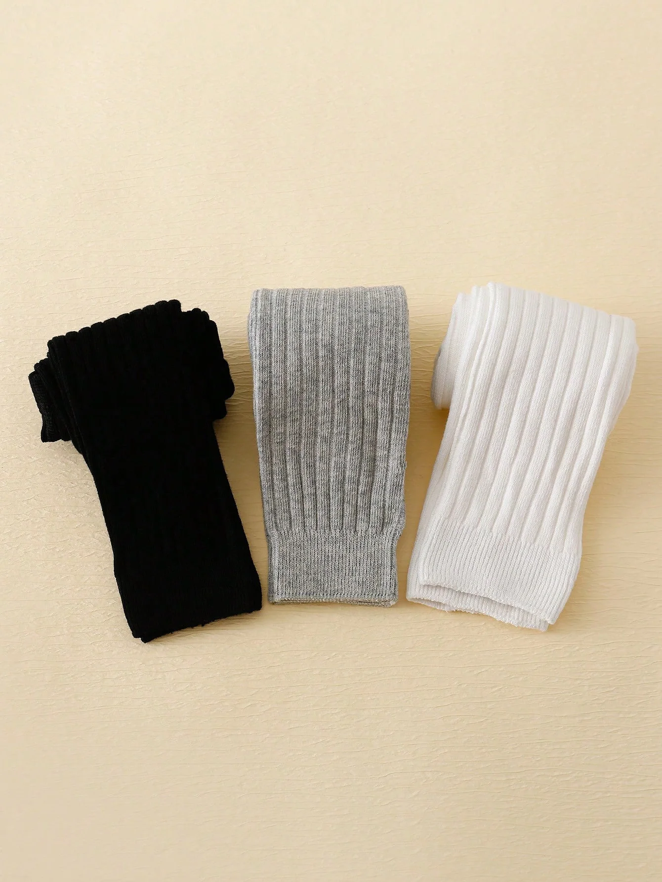 3 Pairs of Baby Girls Leggings,Fashion Soft Elastic Waist Comfort Breathable Princess Pants for 1-12 Years Toddlers and Kids