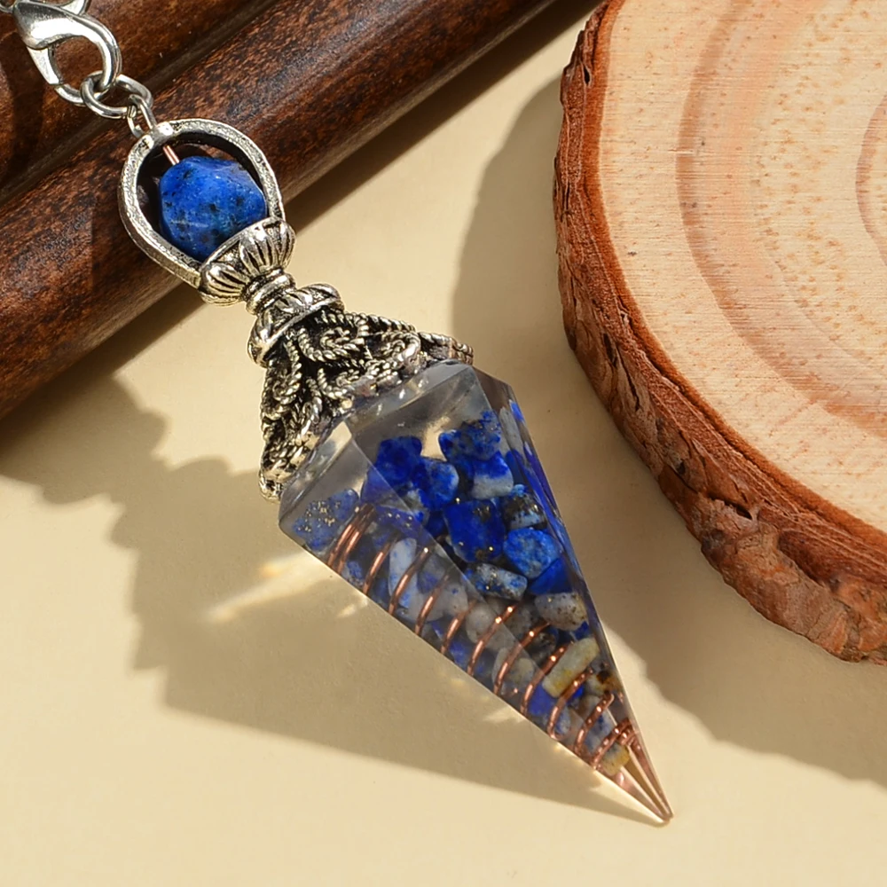 2PCS/Set Pendulum Board Set, Wooden Dowsing Divination Board Metaphysical Message Board with Crystal Pendulum for Witchcraft
