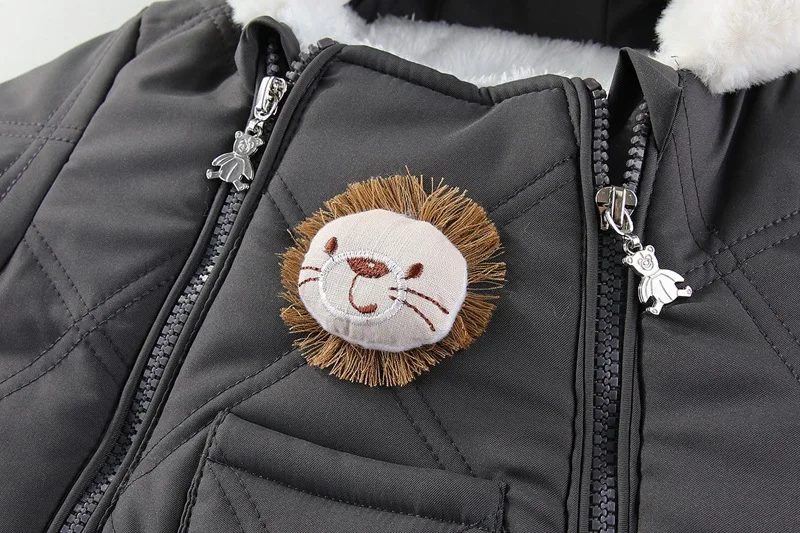 AYNIGIELL Winter Newborn Baby Girl Jumpsuit, Thickened Warm Hooded Jumpsuit, 0-18 Months Newborn Baby Boy Outdoor Clothing