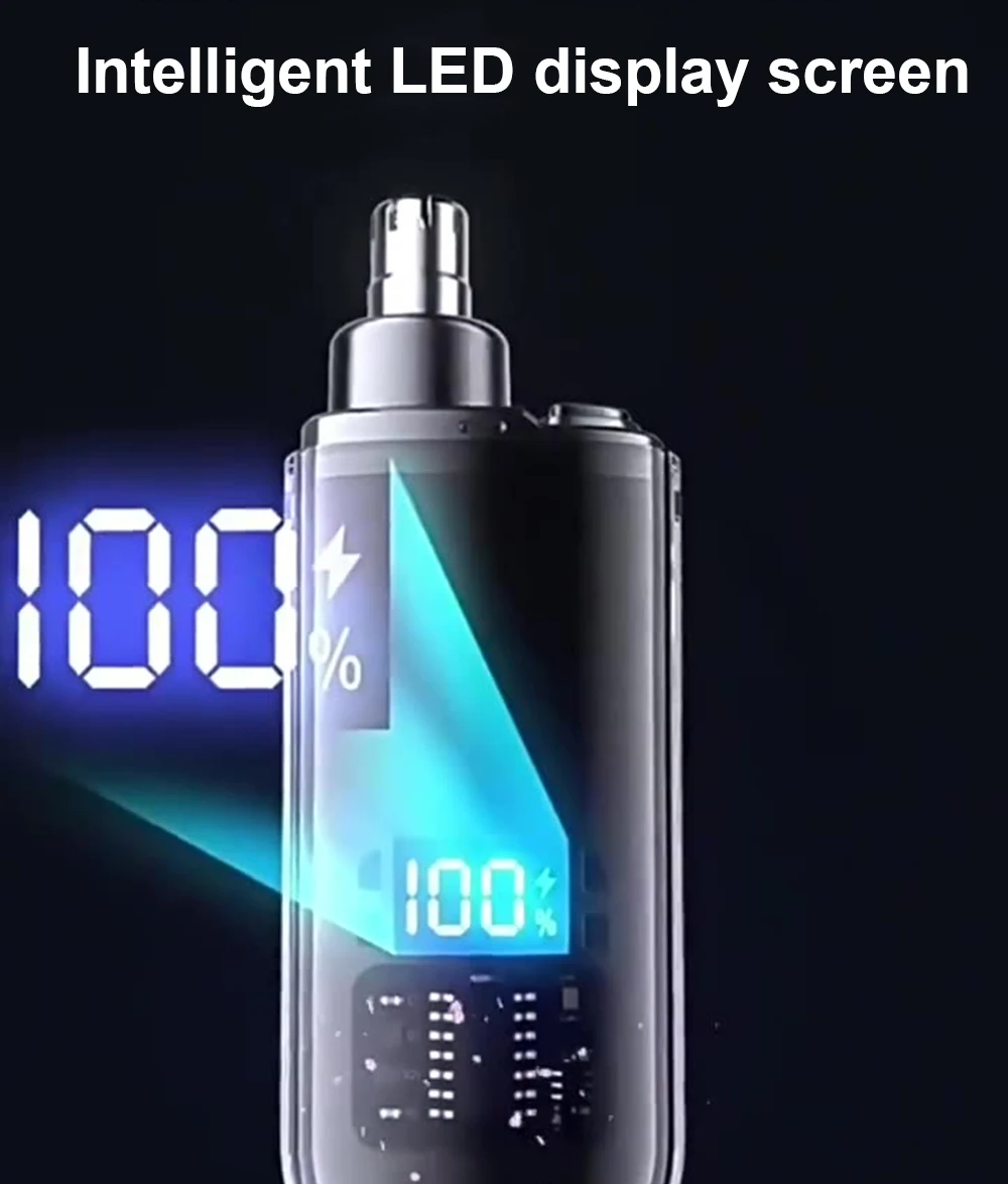 Nose Hair Trimmer Mini Portable Nose Hair Remover Nose Hair Clipper for Men Rechargeable  Painless Nose and Ear Trimmer