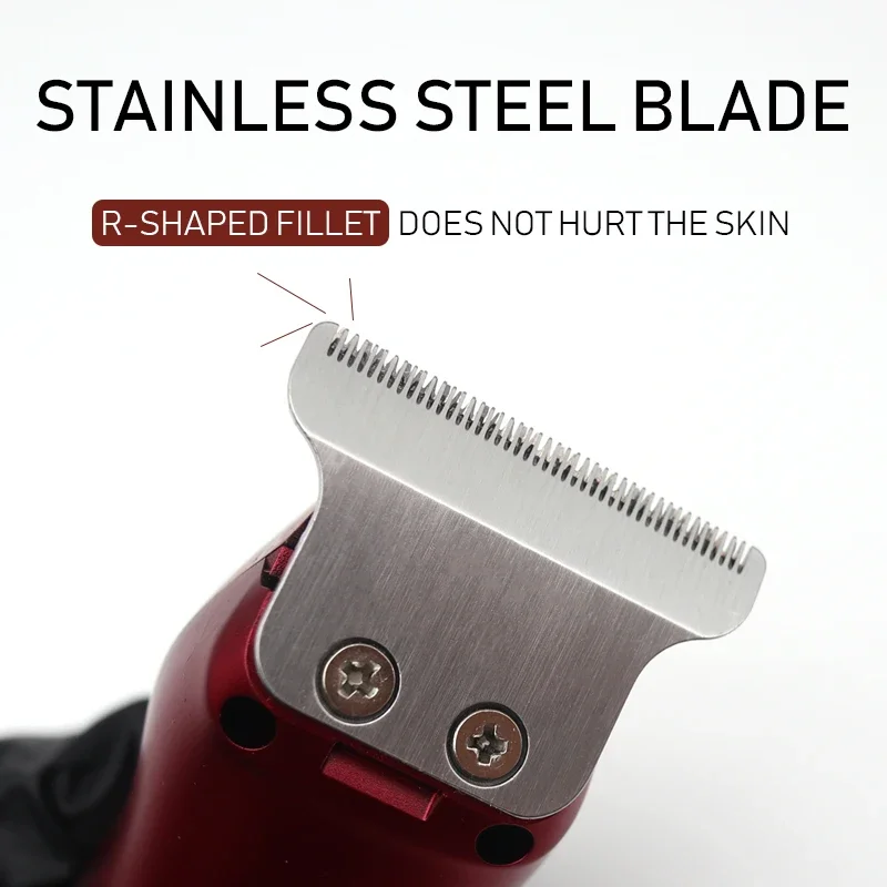 CHAOER A97 Men's Hair Clipper USB Rechargeable Cordless Mini Trimmer for 0mm Shaved Head Professional Hair Cutting Machine