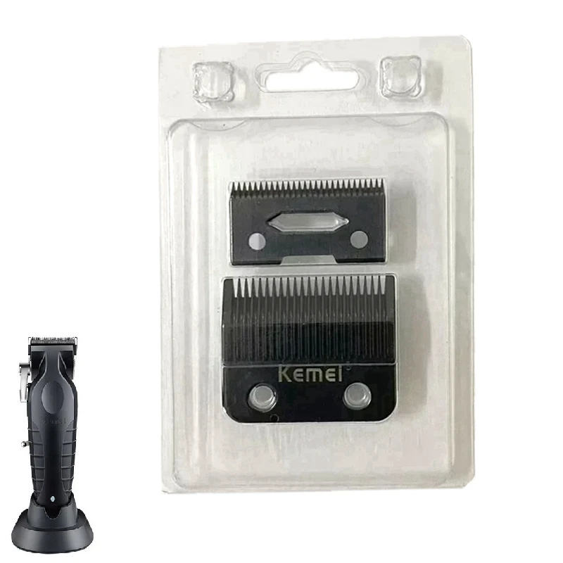 Original Replacement DLC Blade Hair Clipper Blades Cutter Head Fit For Kemei KM-2296 Electric Hair Trimmer Accessories