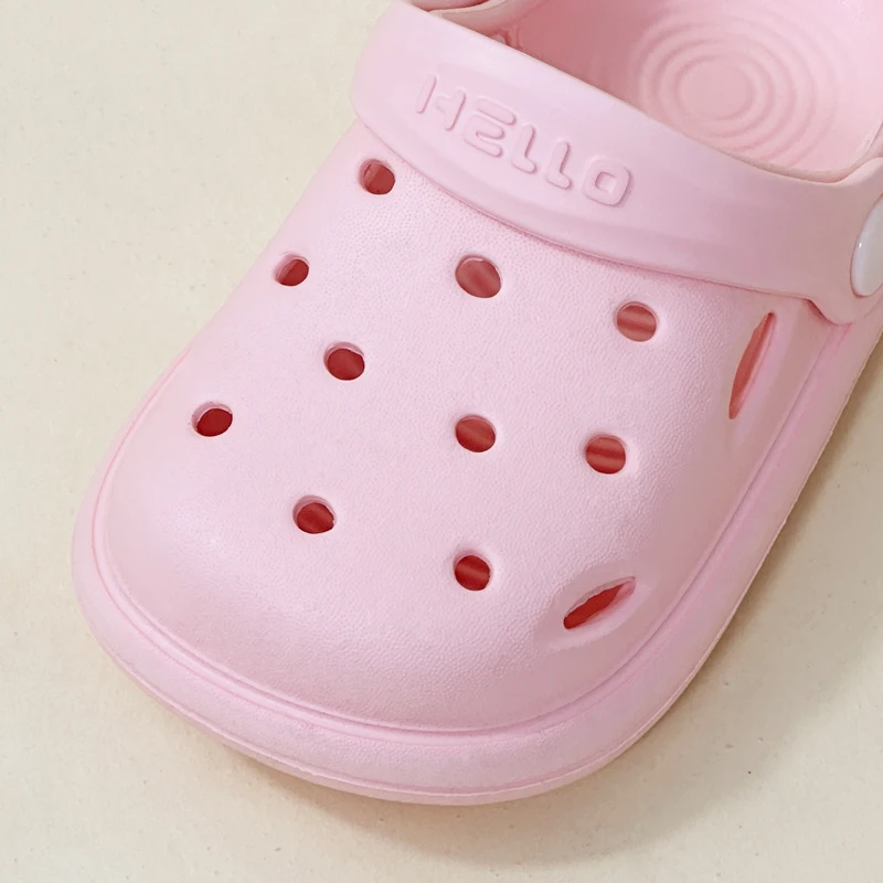 Fashion Waterproof Slippers Children Sandals Summer Outdoor Slides Soft Sole Garden Shoes Indoor Clogs Sandals For Boys & Girls