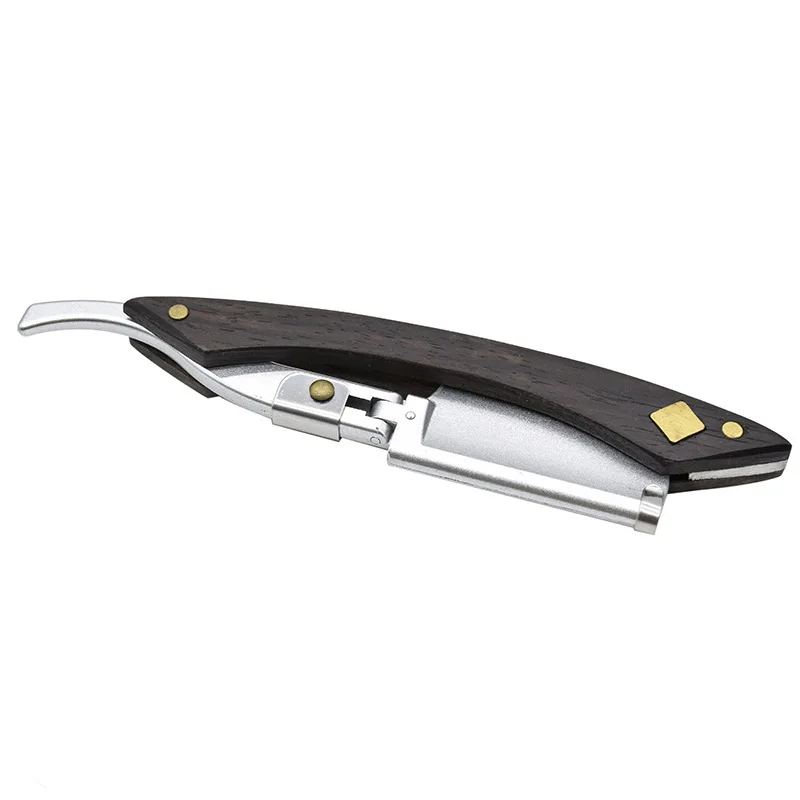 Barber Shop Men's Foldable Manual Shaver Stainless Steel Shaver Straight Shaving Sharp Shaver Hairdressing Styling Tools