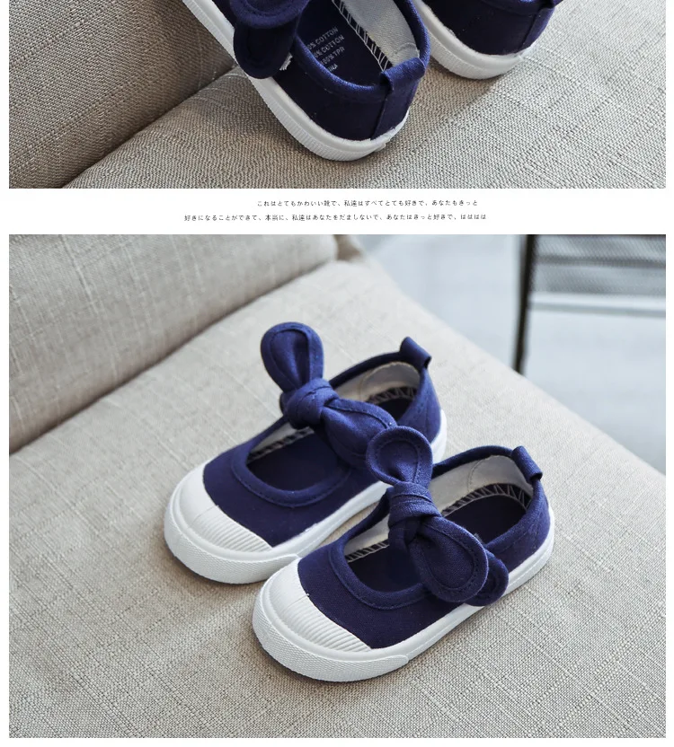 New Children Shoes Girls Canvas Shoes Fashion Bowknot Comfortable Kids Casual Shoes Sneakers Toddler Girls Princess Shoes 21-35