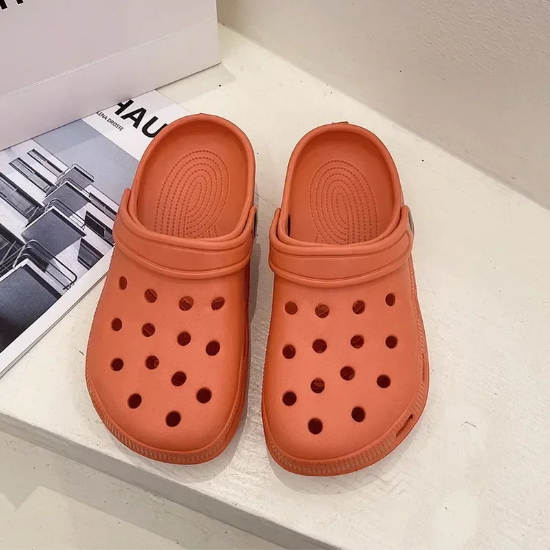 2025 New Summer Women Waterproof Slippers Summer Outdoor Women Slides Soft Sole Garden Shoes Indoor Classic Nursing Clogs Sandal