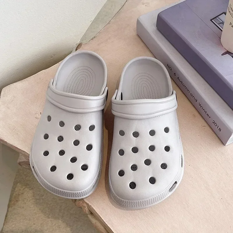 2025 New Summer Women Waterproof Slippers Summer Outdoor Women Slides Soft Sole Garden Shoes Indoor Classic Nursing Clogs Sandal