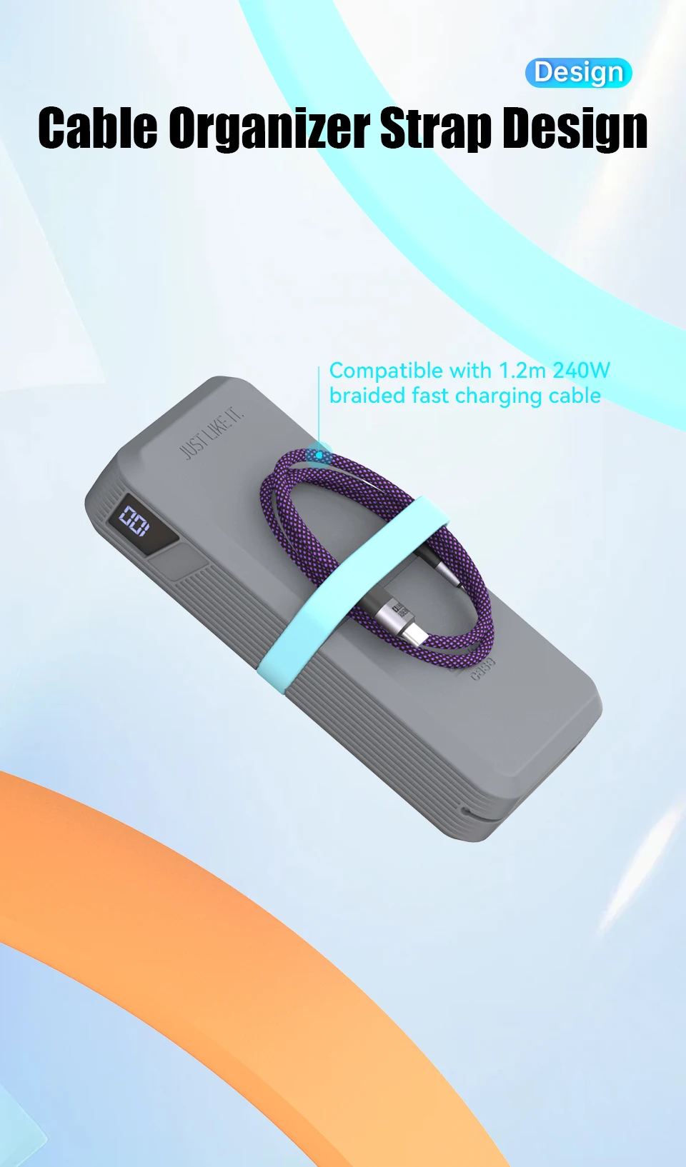 SIKAI Silicone Case for UGREEN 145W 25000mAh Power Bank Shockproof Cover with Precise Cutouts