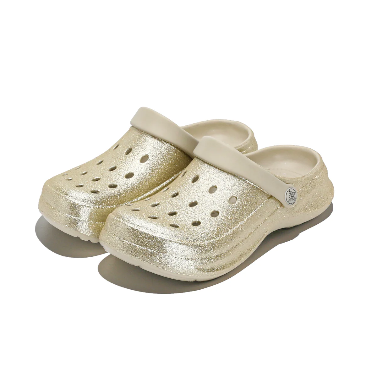 Glitter Clog, Lightweight EVA Garden Shoes, Waterproof Slip-Resistant Sandals, Comfortable Slip-On Shoes for Indoor Outdoor 816