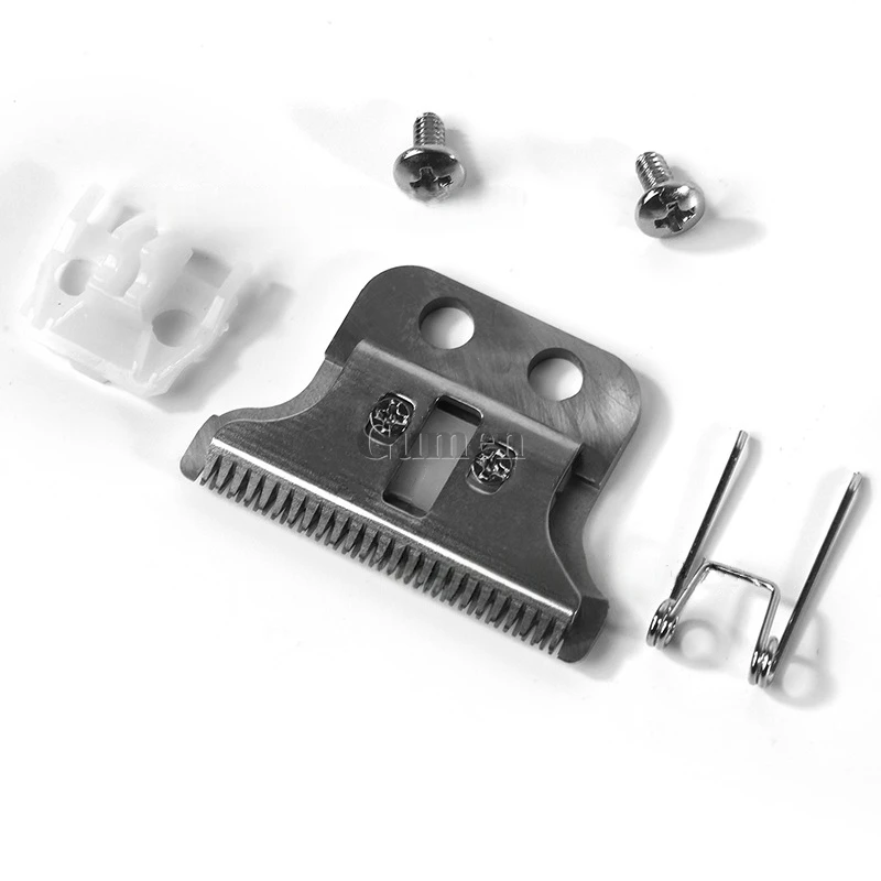For 8081 8171 Replacement T Wide Blades For Wahl 5 Star Detailer Li Trimmer Adjustable Stainless Steel Zero-Gap Trimmer Blade