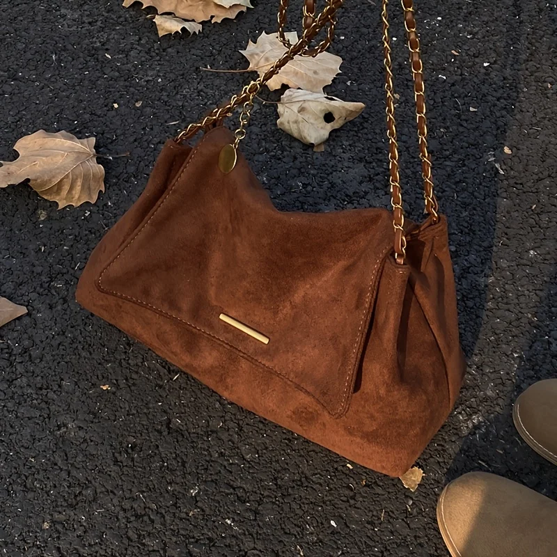 Perfect Lily Women's Vintage Large Crossbody Shoulder Bag Elegant Handbag with Detachable Strap Durable for Casual Formal Events