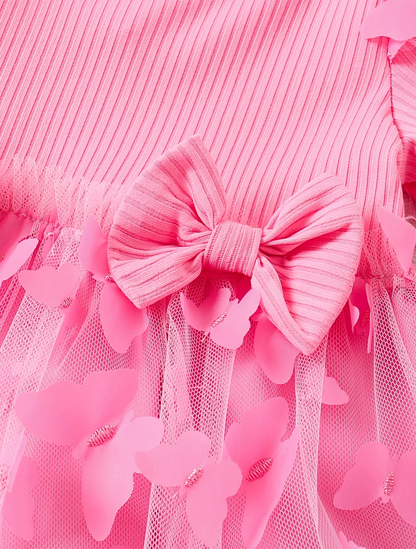 Spring Sweetheart Style: Pink Butterfly Tulle Dress (Everyone Will Ask Where It’s From)