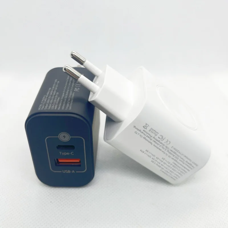 3-in-1 Wireless Charger Compatible with Apple Watch and iPhone, PD20W Charger with 2 Ports USB-C and USB-A Fast Charger Compatib