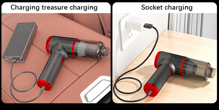 SZUK New 178000Pa Mini Car Vacuum Cleaner Wireless Handheld Cleaner Cleaning Machine Strong Powerful Portable Vacuum Cleaner Car