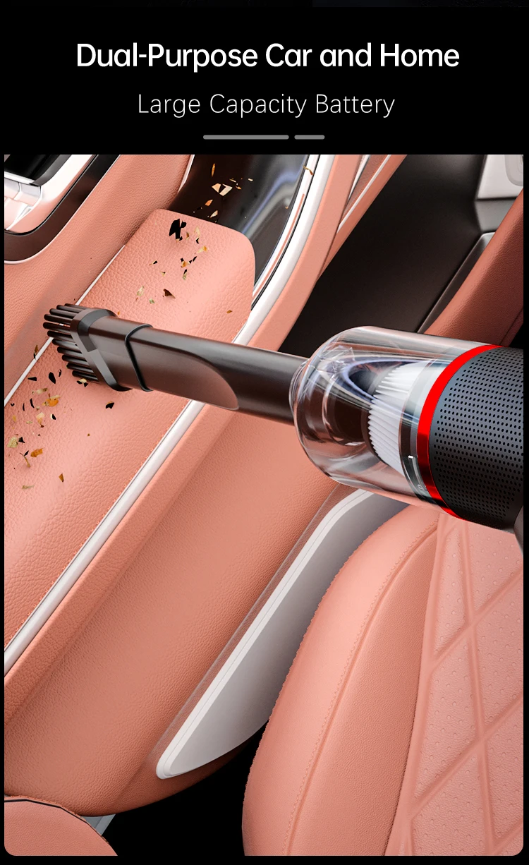 SZUK New 178000Pa Mini Car Vacuum Cleaner Wireless Handheld Cleaner Cleaning Machine Strong Powerful Portable Vacuum Cleaner Car