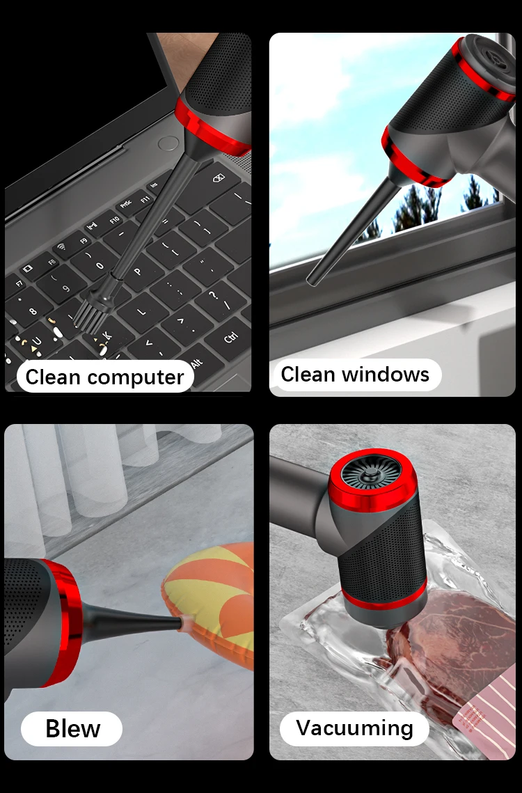 SZUK New 178000Pa Mini Car Vacuum Cleaner Wireless Handheld Cleaner Cleaning Machine Strong Powerful Portable Vacuum Cleaner Car