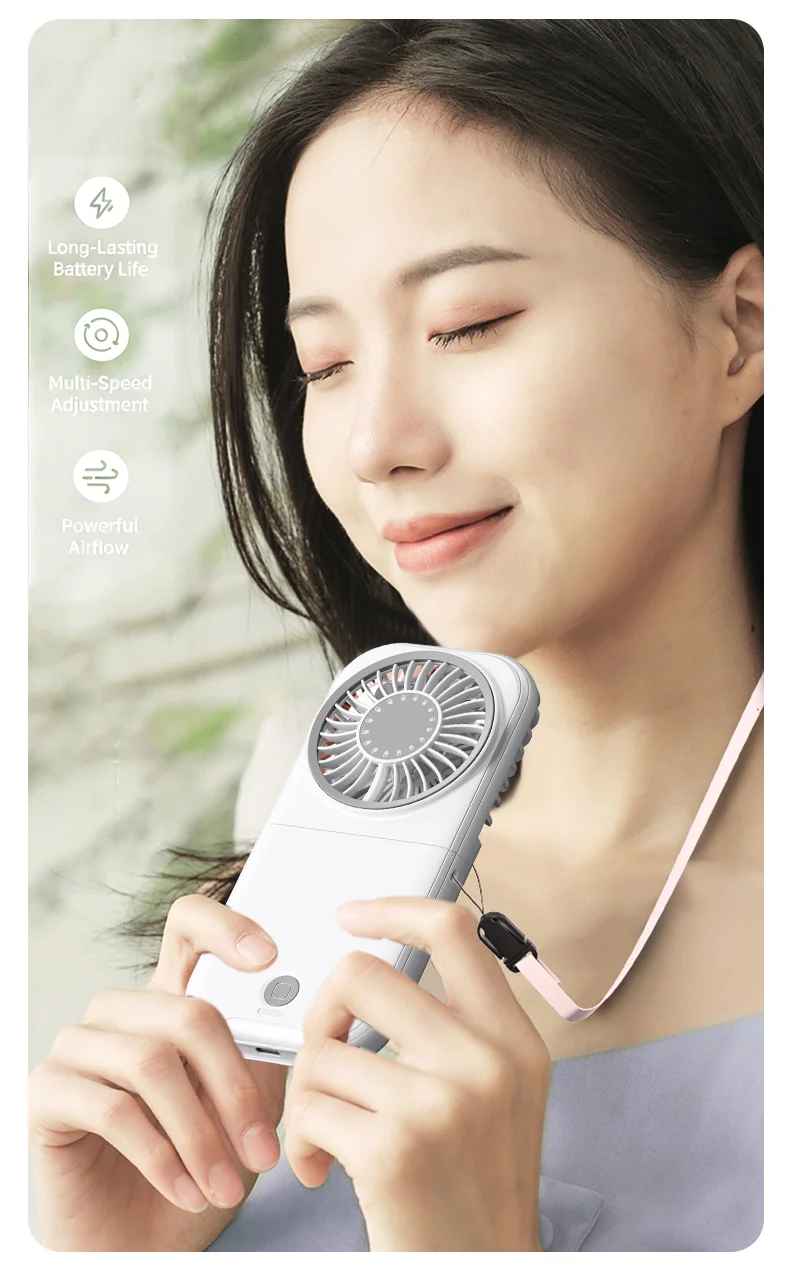 X30 USB Small Fan Outdoor Portable Handheld Fan Ultra-Quiet Slim Folding Mini Desktop Fan